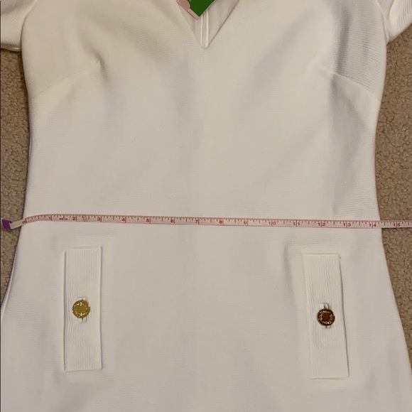Lilly Pulitzer Charlena Deep V-Neck Shift Dress XS - Picture 16 of 16